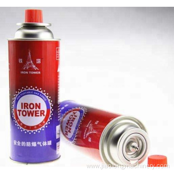 Automatic aerosol spray tin can making production line